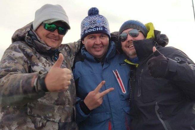 Несмотря на ветер, рыбалка как всегда удалась Несмотря на ветер, рыбалка как всегда удалась